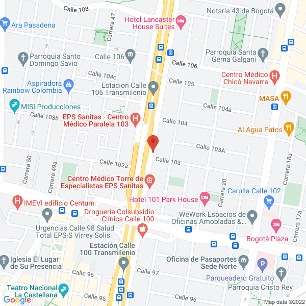 Mapa de L G Consultores S.A.S.