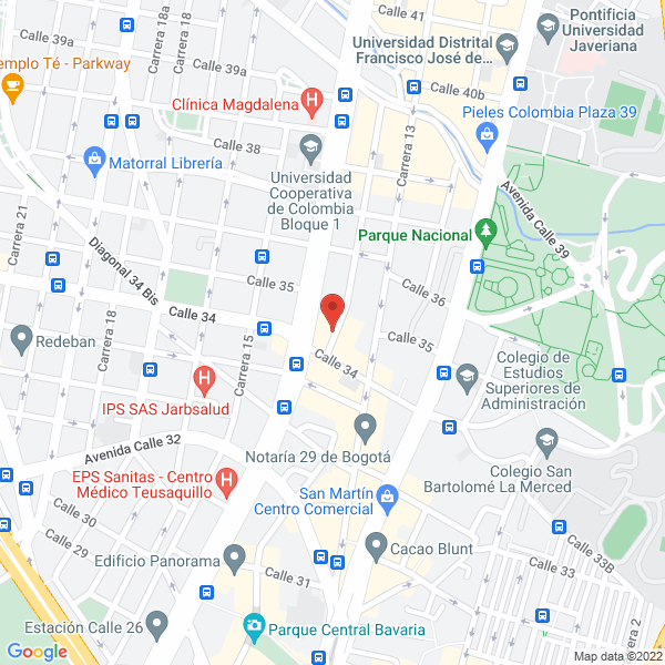 Mapa de Fm Express S.A.S