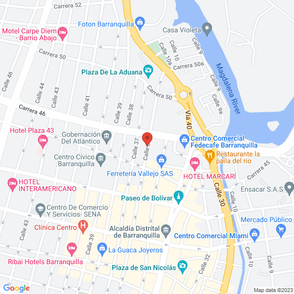 Map of Comercializadora Ferreteria Mantenimiento Seguridad Servicios Y Herramientas S.A.S.