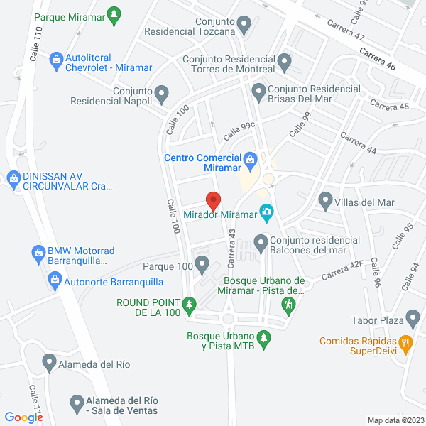 Map of Erre Gastronomia S.A.S.