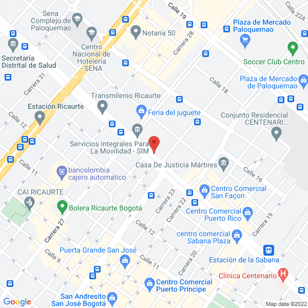 Mapa de Sifer S.A.
