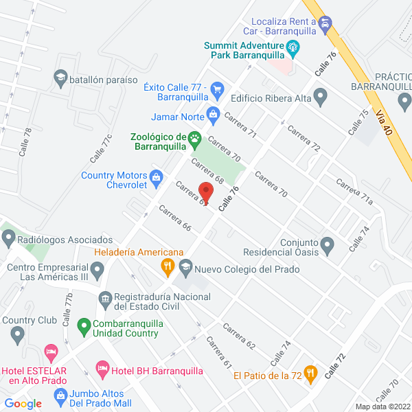 Map of Mundo Piscina Mg S.A.S.