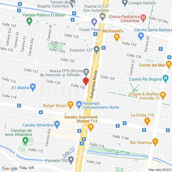 Mapa de Ingeniería Montajes Y Servicios Ltda.