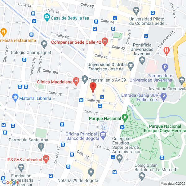 Mapa de Asesoramos Ltda.