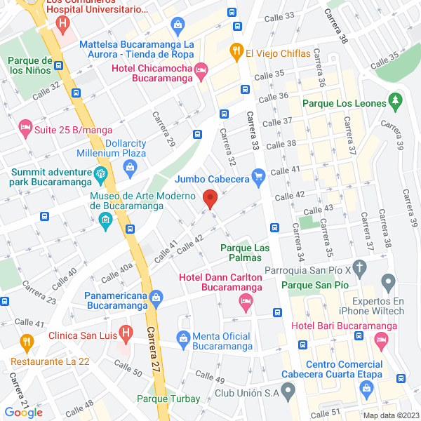 Map of Centro De Altos Estudios Empresariales Caee S.A.S.