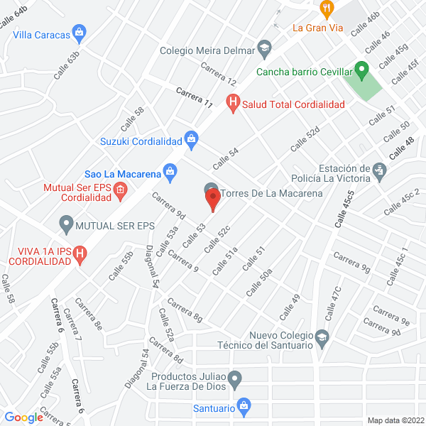 Map of W.I.T. Soluciones Integrales S.A.S.