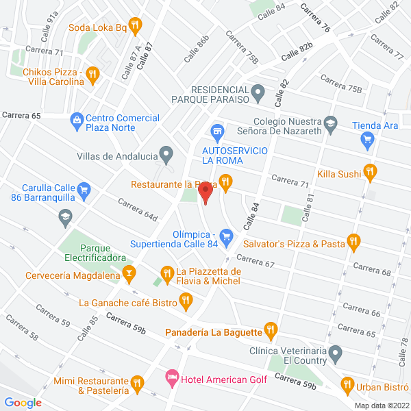 Map of Maxxtire S.A.S.