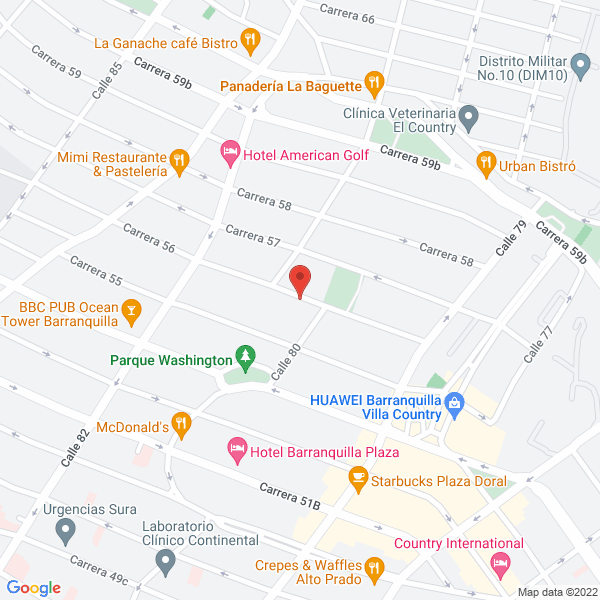 Map of Blubarque S.A.S.