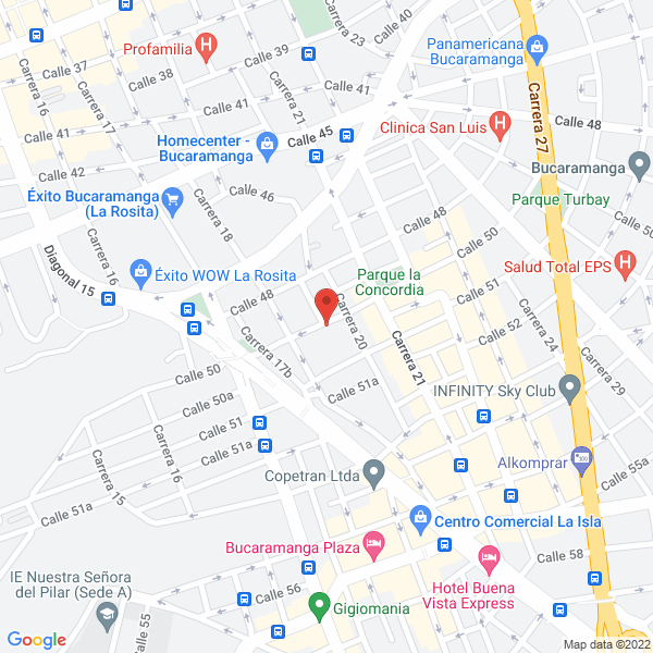 Map of Grupo Lorito S.A.