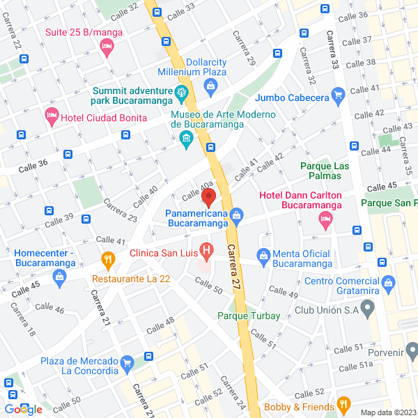 Map of Pramar Rey S.A.S.