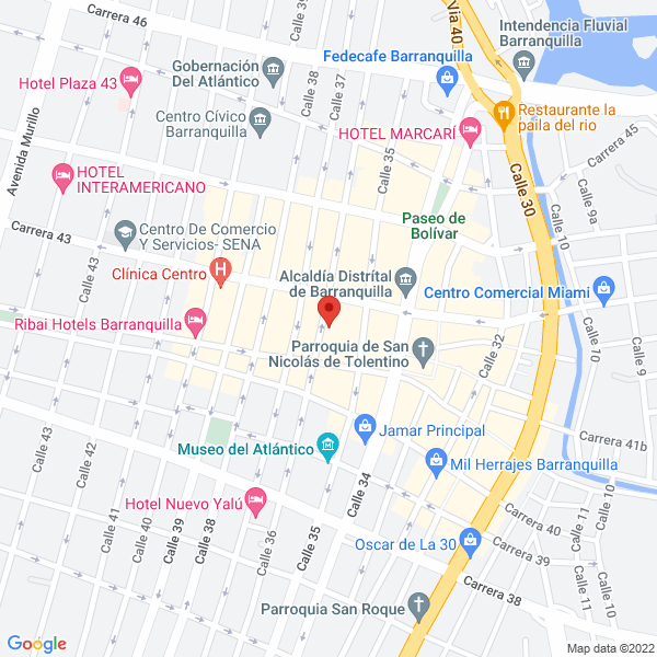 Map of Lenti Costa Ltda