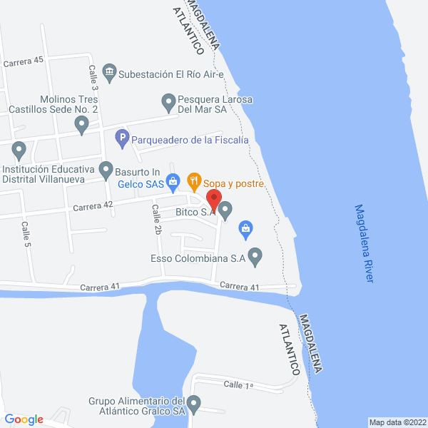 Map of Agencia Maritima Y De Empleo Eclipse Ltda Sigla Agencia Eclipse Ltda