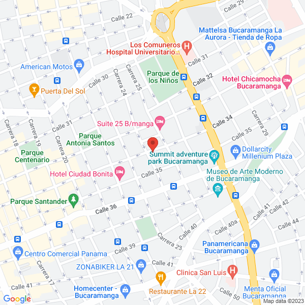 Map of Yabaq S.A.S