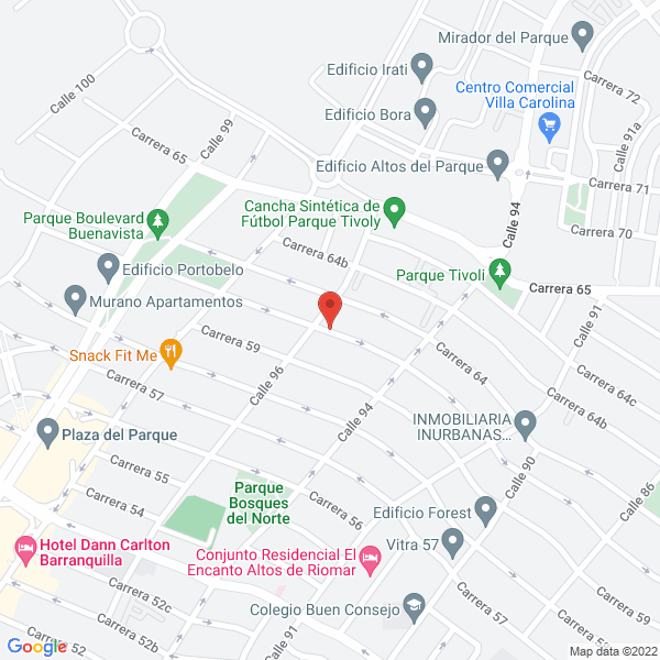 Map of D & K Ediciones Ambientales E.U.