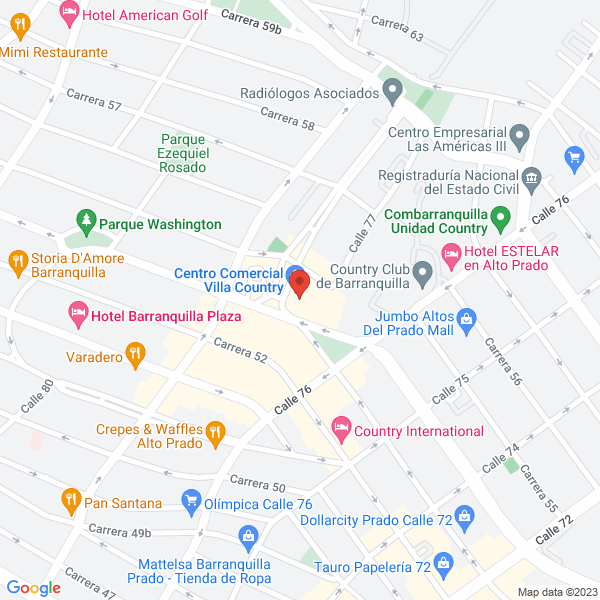 Map of Donado Parra Y Asociados S.A.S.