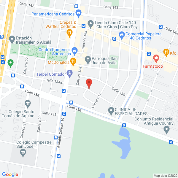 Mapa de Orafa S.A.