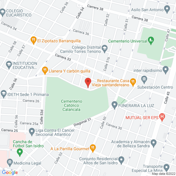 Map of C Y M Metalmecanica S.A.S.