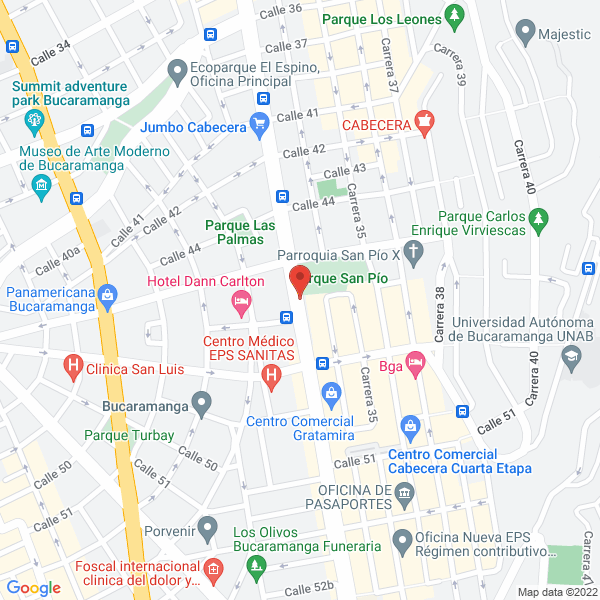 Map of The Movil Market S.A.S.