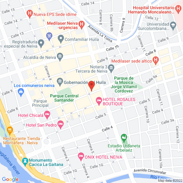 Map of Inversiones Luisa Maria S. En C.