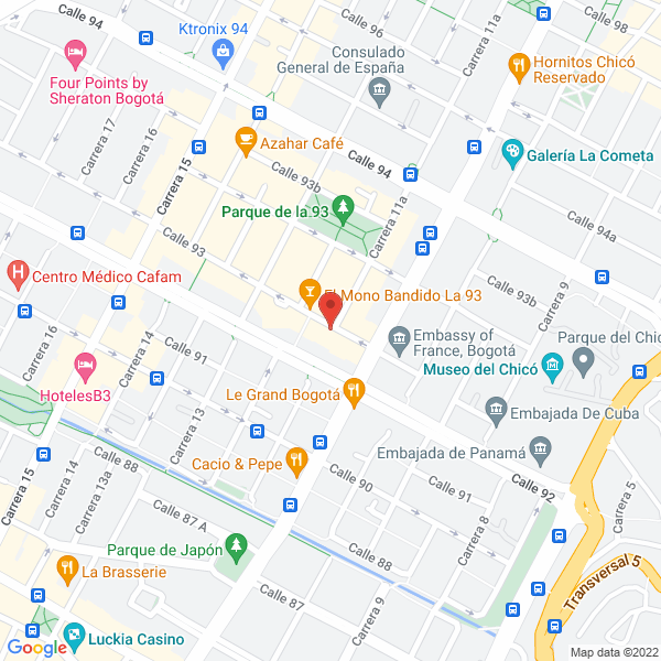 Mapa de Mi Plata S.A. Compañía De Financiamiento