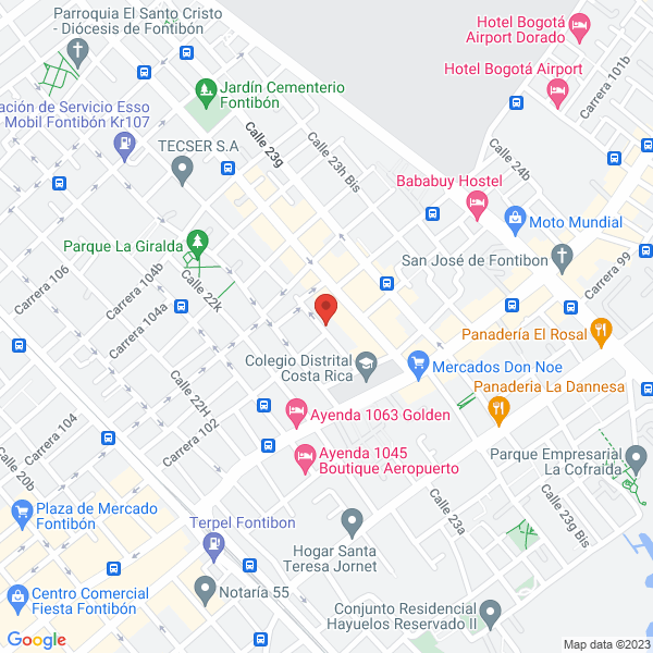 Mapa de Industrial Service & Support Colombia S.A.S.