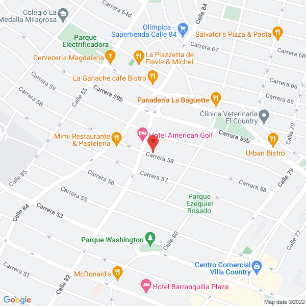 Map of Atlantic Lubes Cartagena S.A.S.