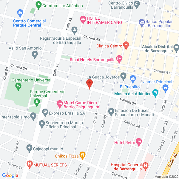 Map of Todo Electrico Victor Autopartes S.A.S.