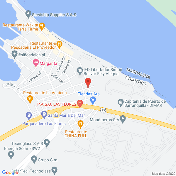 Map of Logiatlantic S.A.S.
