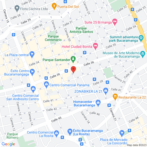 Map of Psegas Ltda.