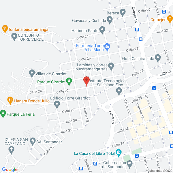 Map of E Y G Soluciones Y Servicios S.A.S.