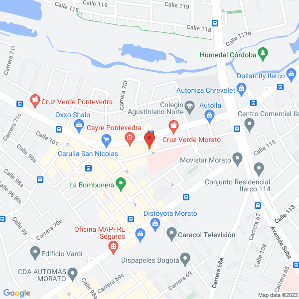 Mapa de Gas Instrument S.A.S.