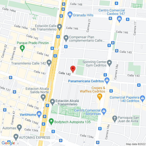 Mapa de Preveo S.A.S.