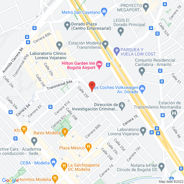Mapa de Maquiservices S.A.S.