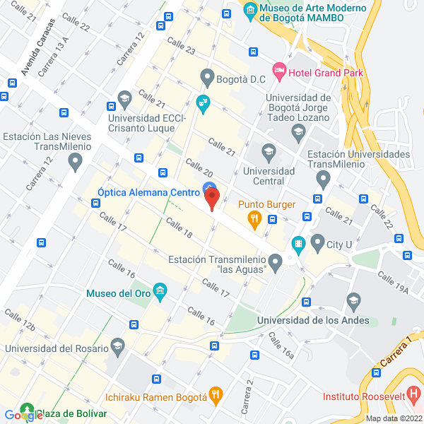 Mapa de Asesorías Camt S.A.S.