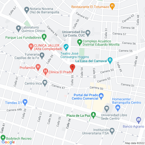 Map of Agropecuaria Rancho Ariguani S.A.