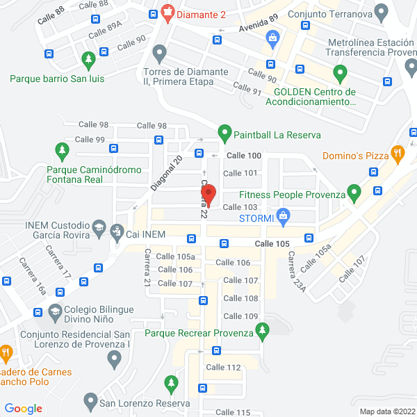 Map of Constructora Romero Ariza S.A.S.