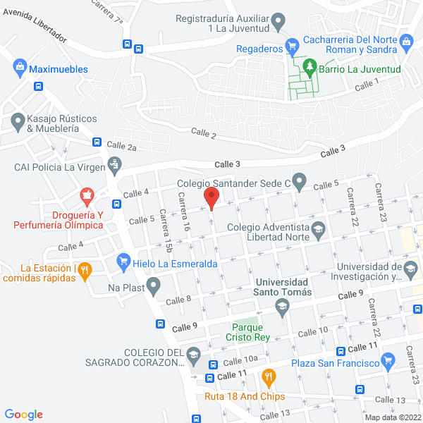 Map of Maderas Arquitectonicas C & D S.A.S.