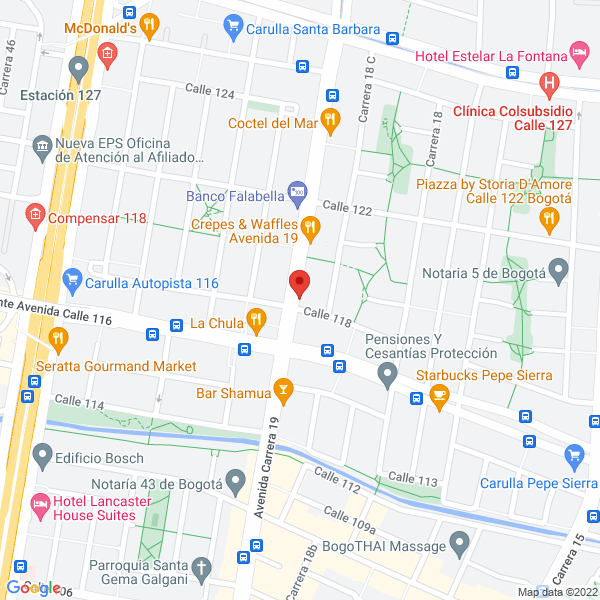 Mapa de Conserpet Ltda.