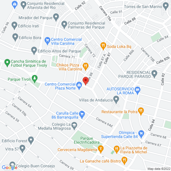 Map of Youshake S.A.S.