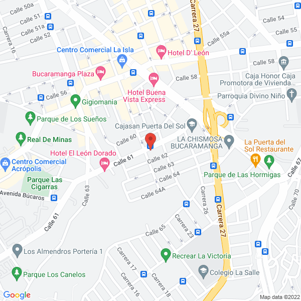 Map of Cover And Paint S.A.S.