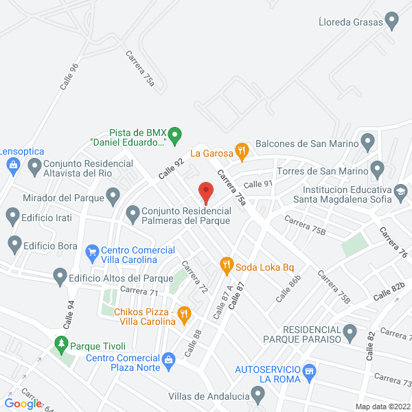 Map of Inversiones Ultramarino S.A.S.