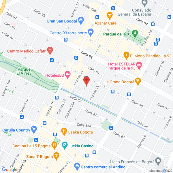 Mapa de Thuoper S.A.S