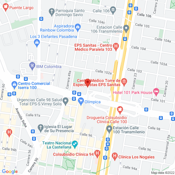 Mapa de Amsetec S.A.S.