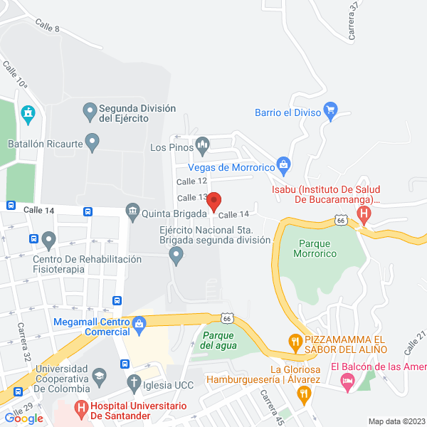 Map of Empresa Asociativa De Trabajo Robayo Forero