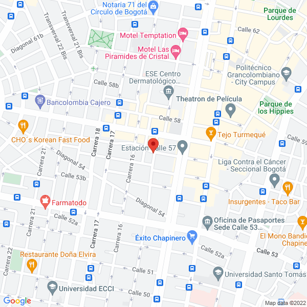 Mapa de Seguros Reales Ltda.
