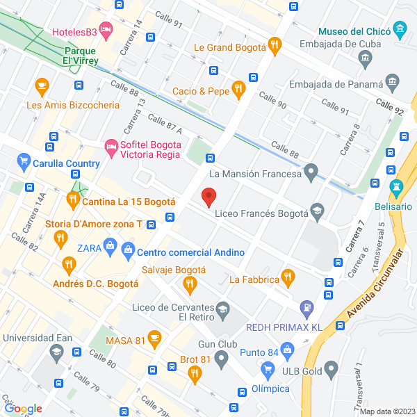 Mapa de Mlora S.A.S.