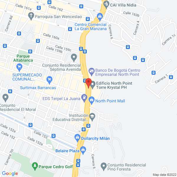 Mapa de Primestone S.A.S.