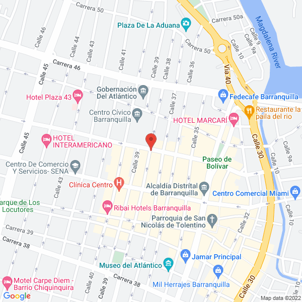Map of Tecnufol Colombia S.A.S.