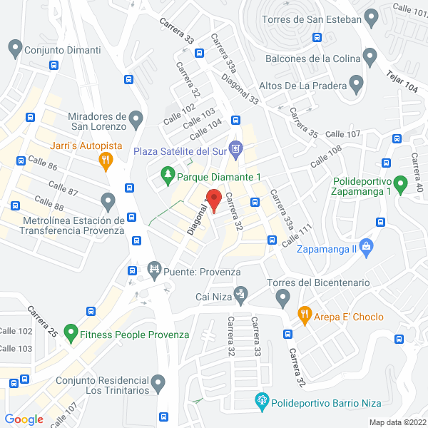Map of Todo Oficinas S.A.S.