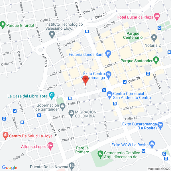 Map of El Mana Paseo Del Comercio S.A.S.